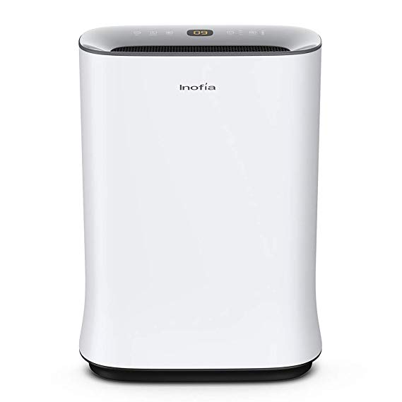 Inofia Air Purifier with True HEPA Air Filter, Air Cleaner for Large Room, for Spaces Up to 800 Sq Ft, Perfect for Home/Office with Filter - 2 Year Warrantгy