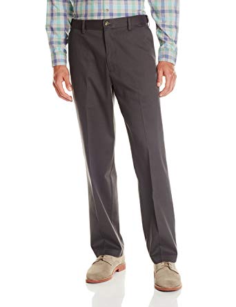 Dockers Men's Comfort Khaki Stretch Relaxed-Fit Flat-Front Pant