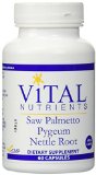 Vital Nutrients Saw Palmetto Pygeum Nettle Root Supplement 60 Count