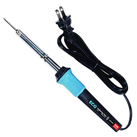 ECG J-025 Electric Corded Soldering Iron with Conical Needle Tip, 240 Degree C Tip Temperature, 25W