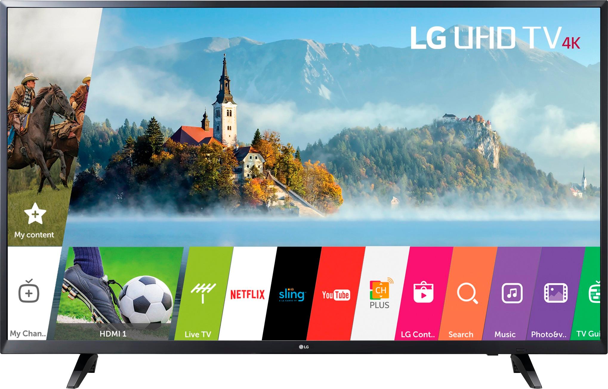 LG - 49" Class - LED - UJ6200 Series - 2160p - Smart - 4K UHD TV with HDR