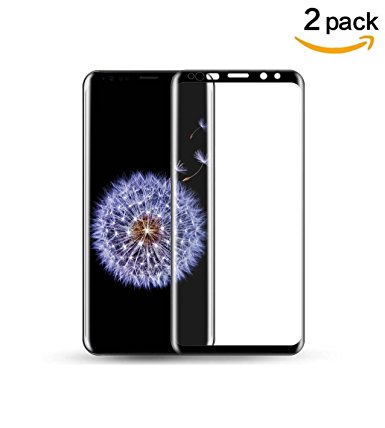 LEDitBe(Full Adhesive Glue) Galaxy S9Plus Tempered Glass Screen Protector, 3D Curved Edge to Edge Full Coverage Protective Cover Film for Samsung S9Plus Cell Phone (Just for S9Plus, not for S9 )