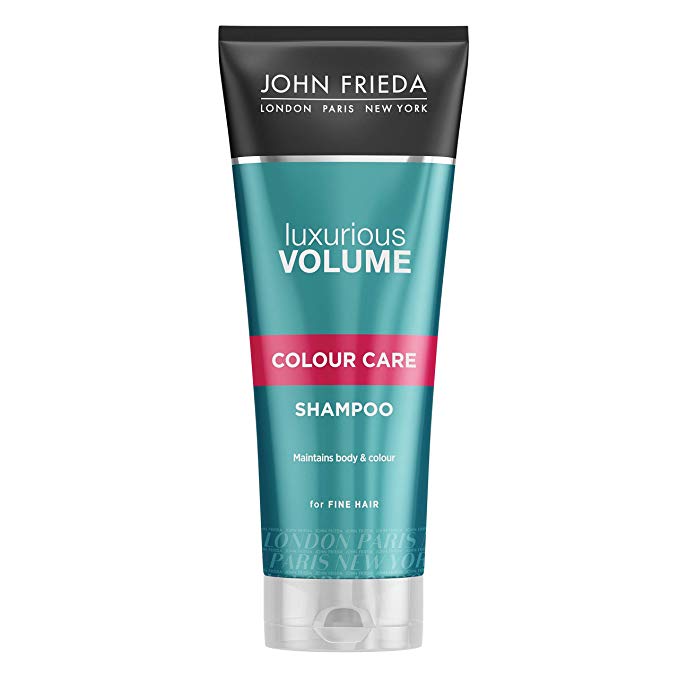 John Frieda Luxurious Volume Colour Care Volumising Shampoo for Fine, Colour Treated Hair, 250 ml