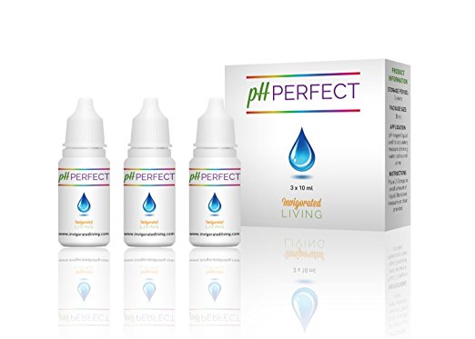 pH PERFECT pH Test Kit – pH Drops For Drinking Water – Measures pH Levels Of Water & Saliva More Accurately Than pH Test Strips – pH Balance – Alkaline pH Water Testing Kit, Value 3-Pack