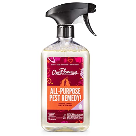 Aunt Fannie’s All-Purpose Pest Remedy - Ant & Roach Killer - Liquid Spray (16.9 oz Bottle)