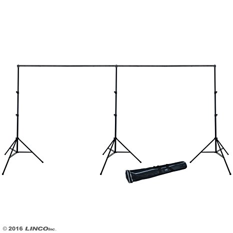 Linco Lincostore 9x20 feet Heavy Duty Photography Backdrop Stand Background Support System Kit 4166