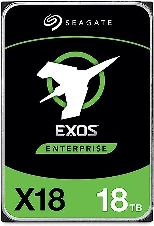 Seagate Exos X18 18TB 4Kn SATA 6Gb/s 3.5" Enterprise HDD - ST18000NM003J
