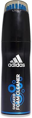 adidas Shoe Cleaner Spray - Instant Foam Sneaker Cleaner with Easy-to-use Lid Brush - Removes Dirt and Stains from Canvas, White Sneakers, Tennis Shoes & More, Multicolor, 200ml