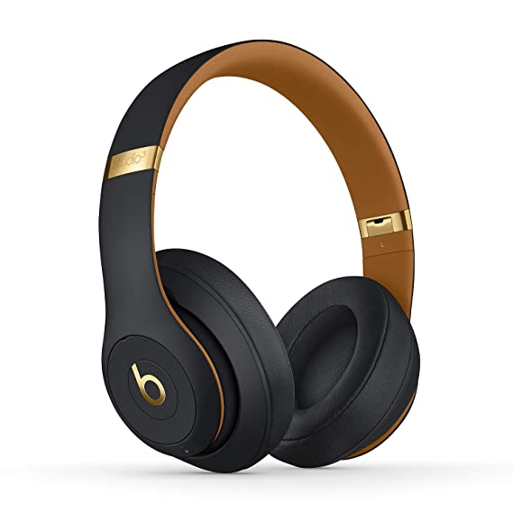 Beats Studio3 Bluetooth Wireless On Ear Headphones with Mic (Midnight Black)