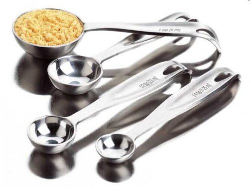 Amco 8441 Advanced Performance Measuring Spoons, Silver