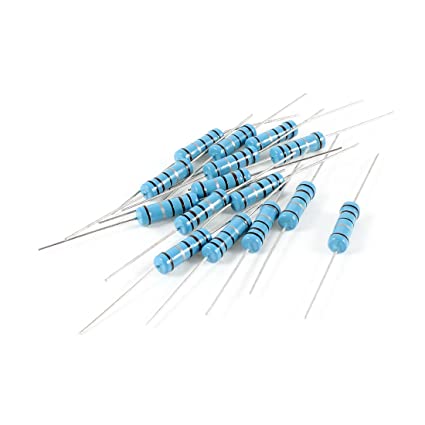 uxcell 15 Pcs Axial Lead 1% Tolerance Metal Film Resistor 0.1 Ohm 2W