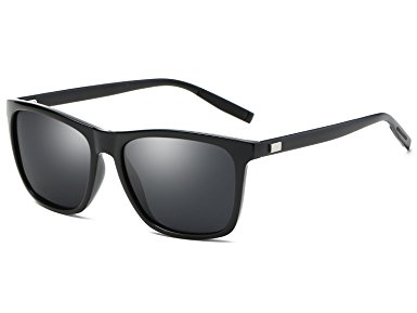 Bevi Unisex Polarized Sunglasses Wayfarer UV400 Brand Designer Sun glasses