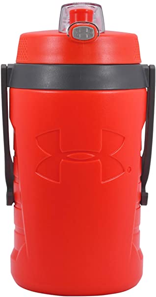 Under Armour Sideline 64 Ounce Water Jug, Beta Red