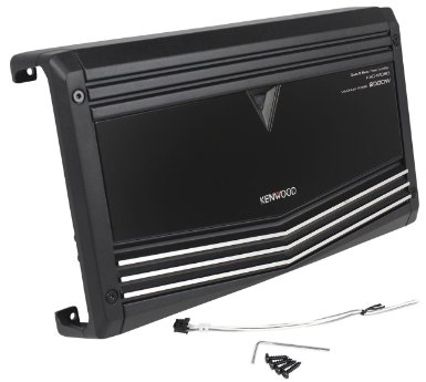 Kenwood KAC-9106D 2000 Watts Peak/1000 Watts RMS Mono Block Class D Car Amplifier With Speaker Level Inputs