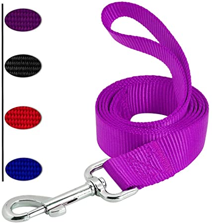 AEDILYS Dog Leash,Strong and Durable Traditional Style Leash with Easy to Use Collar Hook,Nylon Dog Leashs, Traction Rope