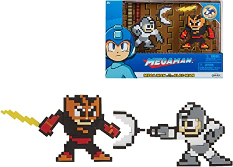 MegaMan Classic 8-Bit Figure 2-Pack (Mega Man Vs. Electric Man)