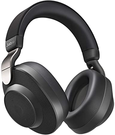 Jabra Elite 85h Wireless Bluetooth Over-Ear Noise Cancelling Headphones with ANC and SmartSound Technology, 36 Hours Battery with One-Touch Amazon Alexa Built-in, Titanium Black