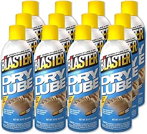 B'laster 16-TDL Advanced Dry Lube with Teflon, 9.3 oz., Pack of 12