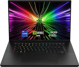 Razer Blade 16 (2024) Gaming Laptop: NVIDIA GeForce RTX 4070 - Intel Core i9-14900HX 14th Gen CPU - 16" OLED QHD  240Hz Display - 16GB RAM - 1TB SSD - Aluminum Unibody - Windows 11 - Chroma RGB