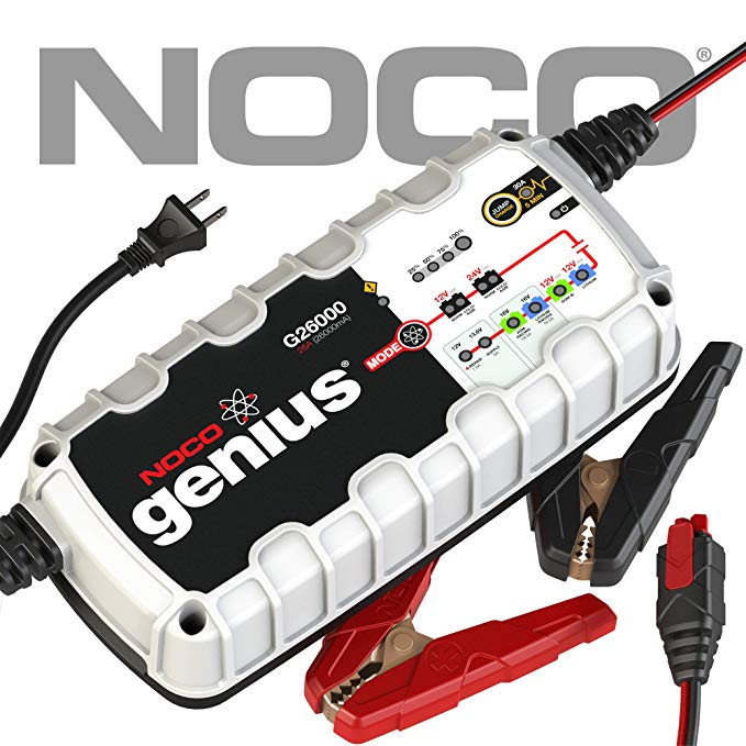 NOCO Genius G26000 12V/24V 26A Pro Series UltraSafe Smart Battery Charger