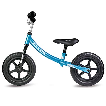 Allek Balance Bike for Kids & Toddlers, 12" No-Pedal Run Bicycle Perfect for Balance Training 18 Month to 6 Year Old Child