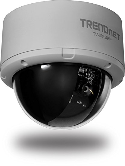TRENDnet Megapixel PoE Dome Network Surveillance Camera, TV-IP262P (Black)