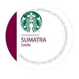 STARBUCKS SUMATRA BLEND COFFEE K CUP 96 COUNT