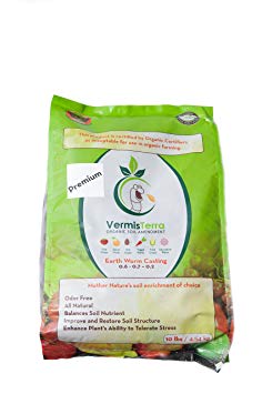 VermisTerra - Premium Earthworm Castings - Organic 10 LB