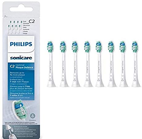 Philips hx9028/10 Sonicare Toothbrush Heads Best Plate/Defence Against C2 with brushsync