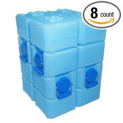 Water Storage Containers - WaterBrick - 8 Pack Blue