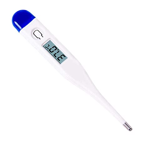 Adarl Household Baby Thermometer Digital Thermometer Medical, Soft Metal Probe, Healthy Without Mercury, Safe and Fast Measurement, Random Color
