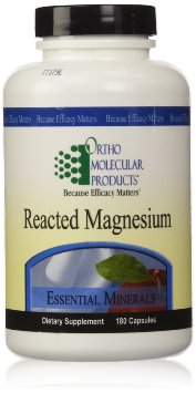 Ortho Molecular - Reacted Magnesium - 180 Capsules