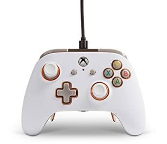 PowerA Fusion Pro Wired Controller for Xbox One - White - Xbox Series X