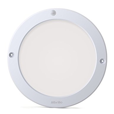 Albrillo Indoor Motion Sensor Light LED Ceiling Lights Flush Mount, for Kitchen Hallway Bathroom, 100 Watt Equivalent, 1200lm