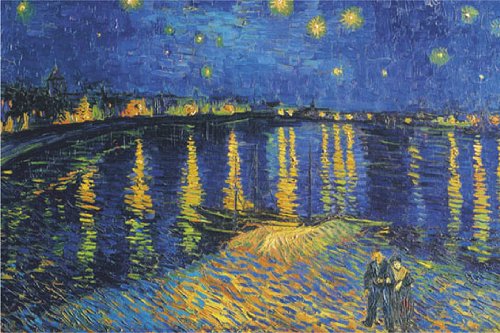 Starry Night over the Rhone, c.1888  24x36 Poster Vincent Van Gogh