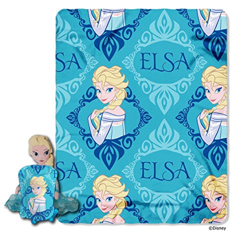 Disney's Frozen, "Elsa" Fleece Throw and Hugger Set - by The Northwest Company, 40-inches by 50-inches