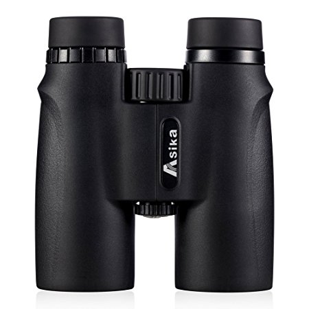 BNISE - Compact Binoculars for Bird Watching - Waterproof 10x42 Roof Prism Binocular - for Hunting Birding Hiking and Outdoor Viewing - for Kids and Childrens Astronomy - Black