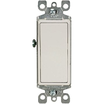 Leviton 5601-2WS Single Pole Switch