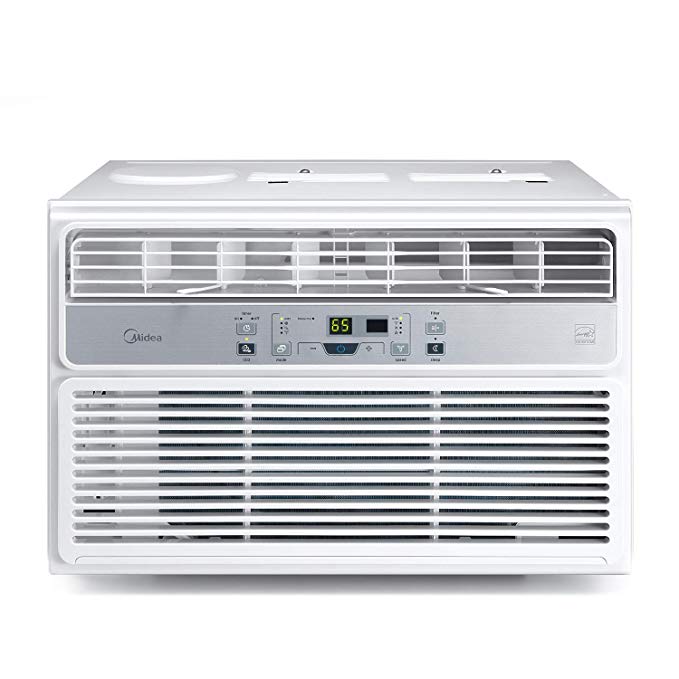 Midea Window Air Conditioner 12000 BTU Easycool AC (Cooling, Dehumidifier and Fan Functions) for Rooms up to 550 Sq, ft. with LCD Remote Control