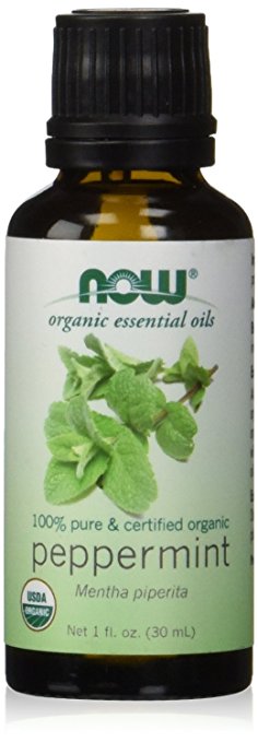 ESSENTIAL OILS NOW by : PEPPERMINT OIL 100% ORGANIC 1 OZ