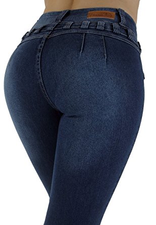 Style M1213– Colombian Design, High Waist, Butt Lift, Levanta Cola, Skinny Jeans
