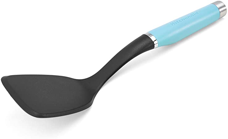 KitchenAid Gourmet Nylon Short Turner, One Size, Matte Aqua Sky