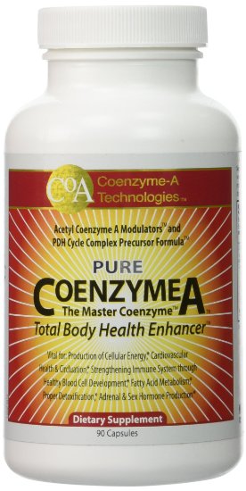 Coenzyme-A Technologies Coenzyme A -- 1000 mg - 90 Capsules