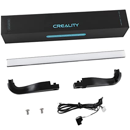 Creality Official 3D Printer Ender 3 S1/Ender 3 S1 Pro Light Bar Kit Original LED Light, Energy and Power Saving Easy Installation Soft Light No Strobe 24V/5W