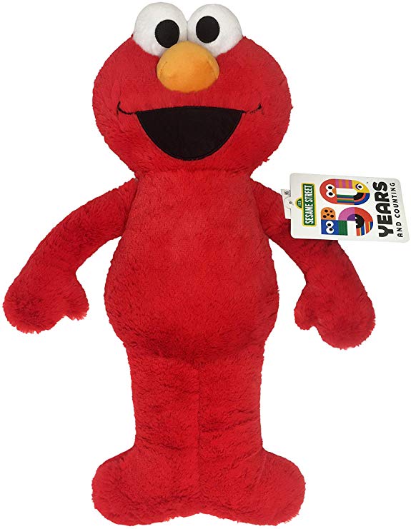 Jay Franco Sesame Street Plush Stuffed Elmo Large Pillow Buddy - Super Soft Polyester Microfiber, 22 inch (Official Sesame Street Product)