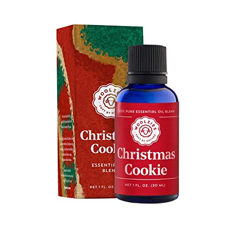 Woolzies 100% Pure Holiday Christmas Cookie Essential Oil Blend 30 ml ( 1 oz) | Highest Quality Aromatherapy Therapeutic Grade Oil | For Diffuse, Internal & Topical Use