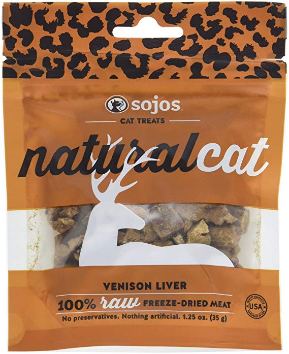 Sojos Natural Freeze-Dried Cat Meat Treats