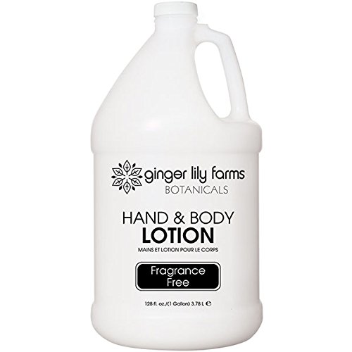 Ginger Lily Farms Botanicals Fragrance Free Lotion Gallon, 128 Fluid Ounce