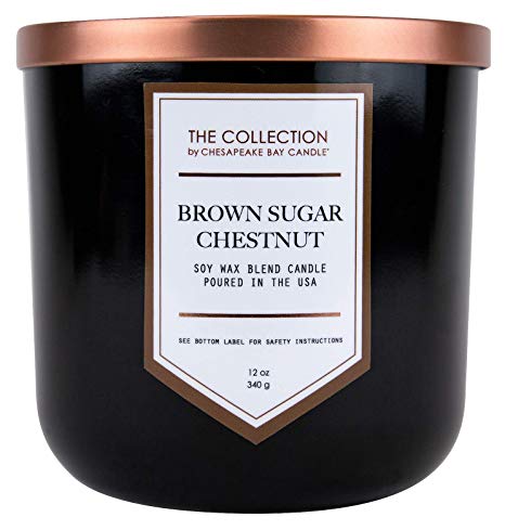 Chesapeake Bay Candle The Collection Two-Wick Scented Candle, Brown Sugar Chestnut