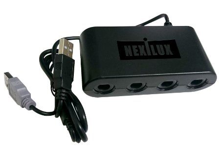 GameCube Controller Adapter for Wii U & PC USB - NEXiLUX